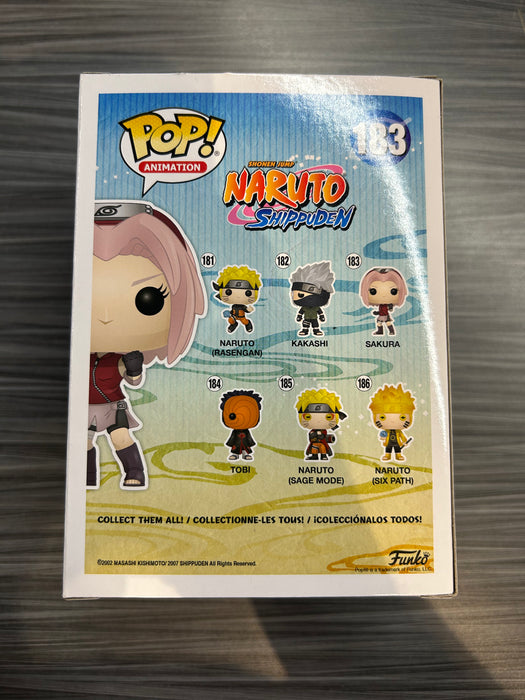 Funko POP! Animation: Naruto Shippuden - Sakura (Signed/Kate Higgins/JSA)(Damaged Box) #183