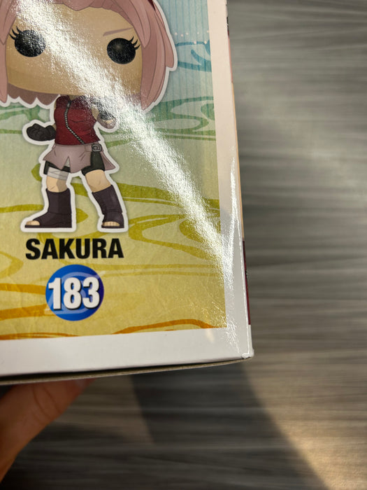 Funko POP! Animation: Naruto Shippuden - Sakura (Signed/Kate Higgins/JSA)(Damaged Box) #183