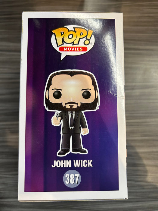 Funko POP! Movies: John Wick 2 - John Wick (CHASE)(Damaged Box) #387