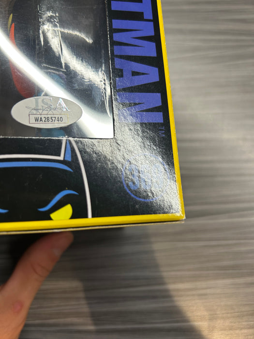Funko POP! Batman The Animated Series: Batman (BlackLight)(Hot Topic)(Signed/Kevin Conroy/JSA)(Damaged Box) #369