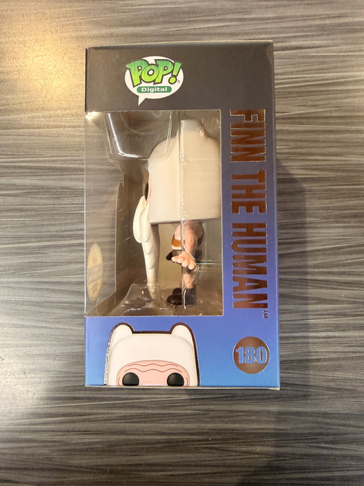 Funko POP! Digital: Adventure Time - Finn The Human (NFT Release 999 PCS)(Damaged Box) #180