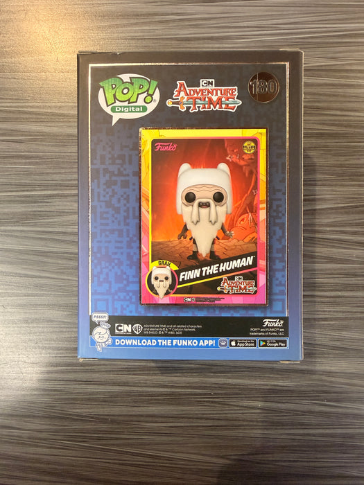 Funko POP! Digital: Adventure Time - Finn The Human (NFT Release 999 PCS)(Damaged Box) #180