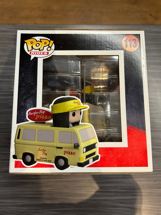 Funko POP! Rides: Stranger Things - Argyle With Pizza Van (Target)(Signed/Eduardo Franko/JSA)(Damaged Box) #113