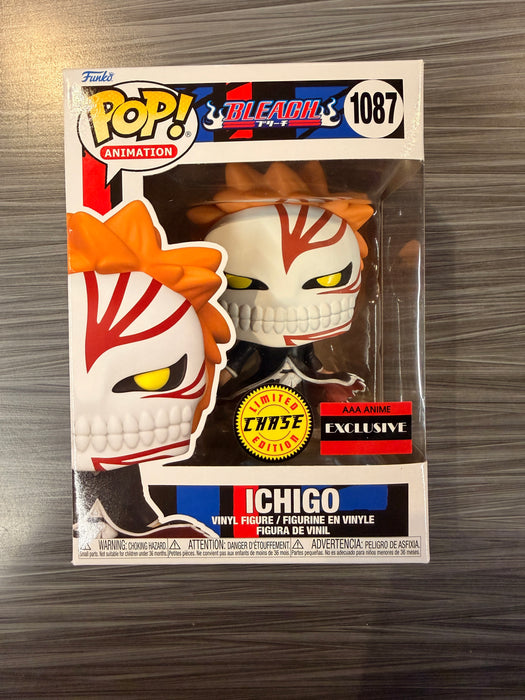 Funko POP! Bleach: Ichigo (CHASE)(AAA Exclusive)(Damaged Box)[A] #1087