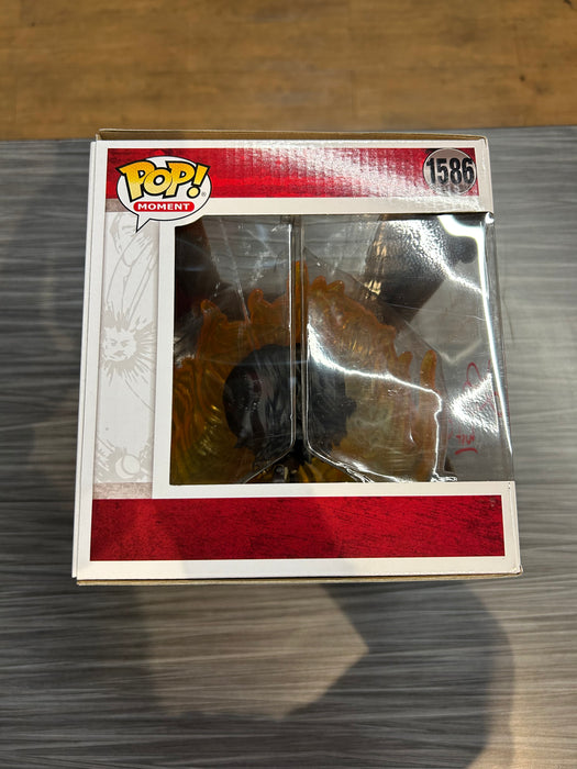 Funko POP! Moment: Fullmetal Alchemist Brotherhood - Mustang Vs. Lust (Signed/Travis Willingham, Laura Bailey/JSA)(Damaged Box) #1586