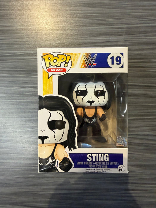 Funko POP! WWE: Sting (Damaged Box*) #19