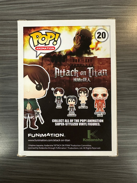 Funko POP! Animation: Attack on Titan - Eren Jaeger (Bait)(Damaged Box)[A] #20