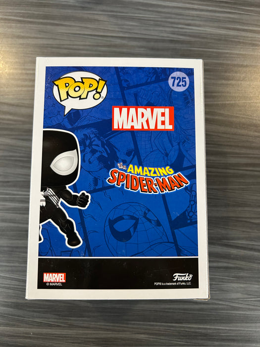 Funko POP! Marvel: Spider-Man (Symbiote Suit)(GiTD)(Funko)(Damaged Box)[A] #725