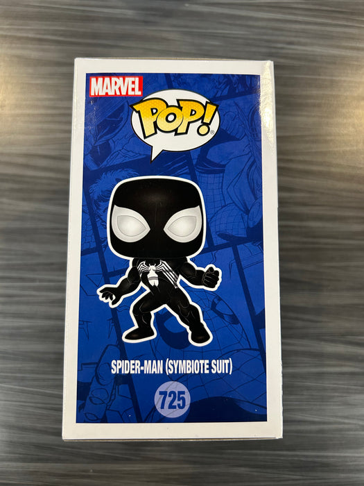 Funko POP! Marvel: Spider-Man (Symbiote Suit)(GiTD)(Funko)(Damaged Box)[A] #725