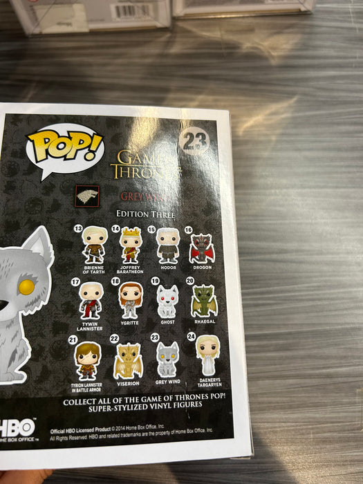 Funko POP! Game of Thrones: Grey Wind (Damaged Box) #23