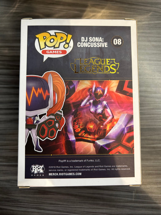 Funko POP! Games: League of Legends - DJ Sona: Concussive (Damaged Box) #08