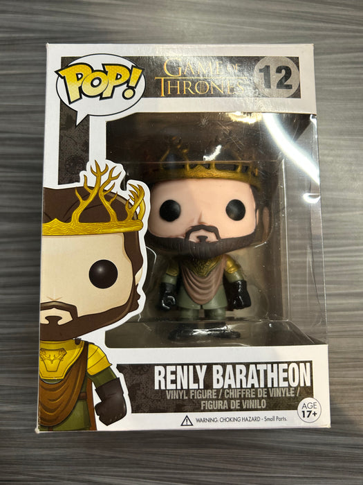 Funko POP! Game of Thrones - Renly Baratheon (Damaged Box) #12