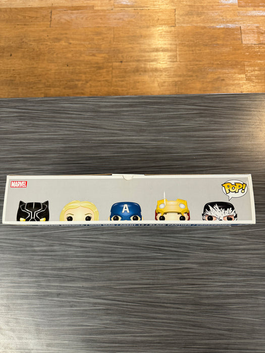 Funko POP! Marvel: Captain America Civil War - Captain America / Iron Man / Agent 13 / Black Panther / Crossbones (Disney Exclusive)(5000 PCs)(Damaged Box) [5-Pack]