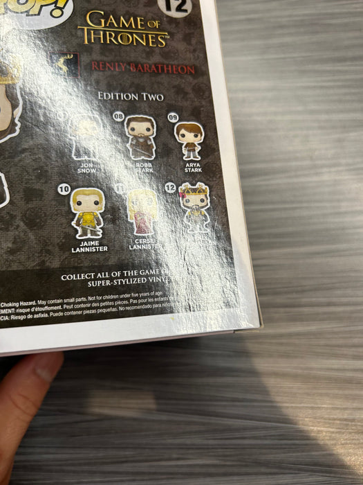Funko POP! Game of Thrones - Renly Baratheon (Damaged Box) #12
