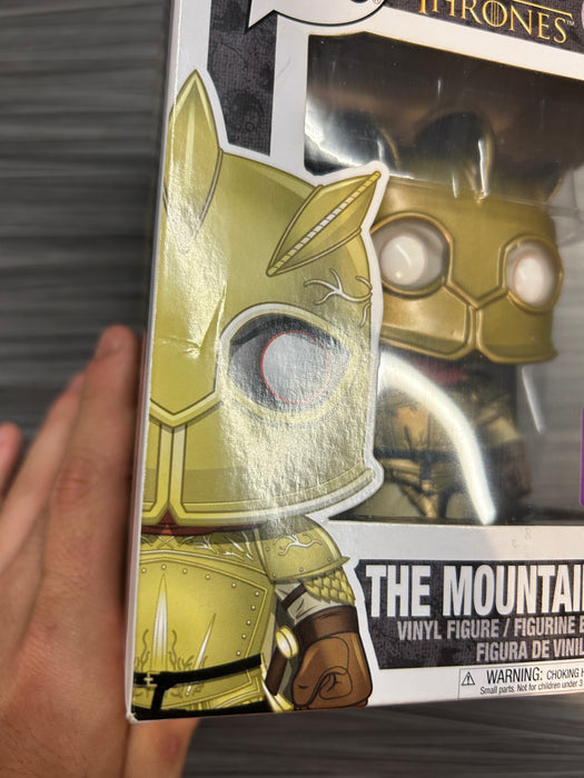Funko POP! Game of Thrones: The Mountain [Armored](2017 SDCC)(Damaged Box) #54