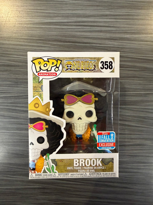 Funko POP! Animation: One Piece - Brook (2018 Fall Convention)(Damaged Box)[B] #358