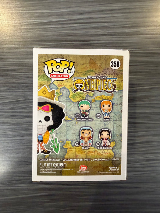 Funko POP! Animation: One Piece - Brook (2018 Fall Convention)(Damaged Box)[B] #358