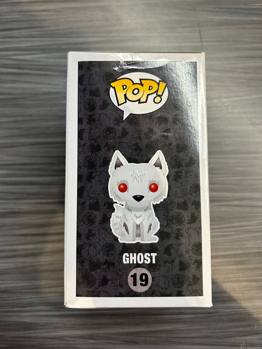 Funko POP! Game of Thrones: Ghost [Flocked](2014 SDCC)(Damaged Box)[A] #19