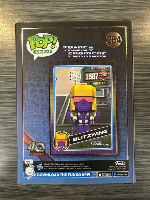 Funko POP! Digital: Transformers - Blitzwing (NFT Relsease 2000 PCS)(Damaged Box)[B] #264