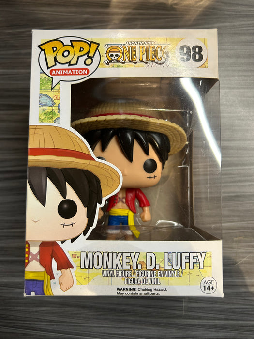 Funko POP! Animation: One Piece - Monkey. D. Luffy (2016 2nd Release)(Damaged Box) #98