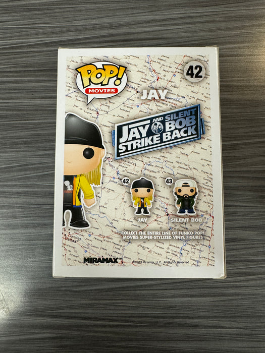 Funko POP! Movies: Jay and Silent Bob Strike Back - Jay (Damaged Box) #42