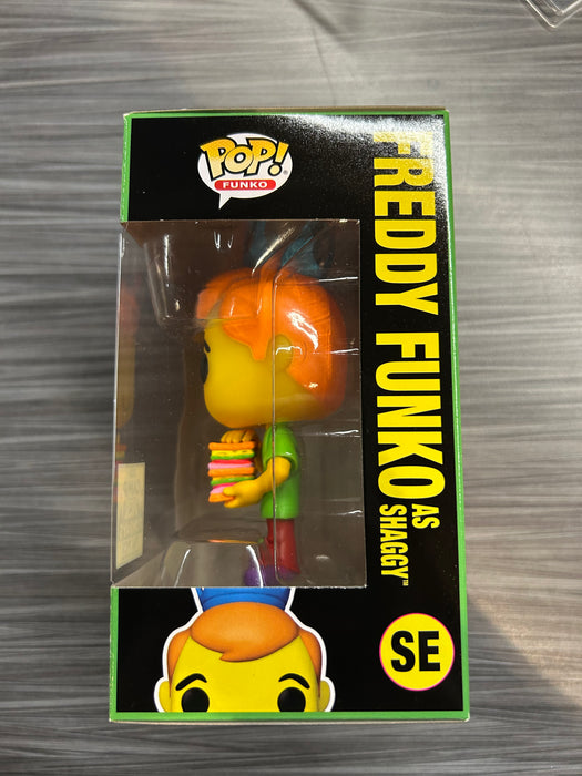 Funko POP! Camp Fundays: Freddy Funko As Shaggy (Blacklight)(2023 Camp Fundays 750 PCS)(Damaged Box) #SE
