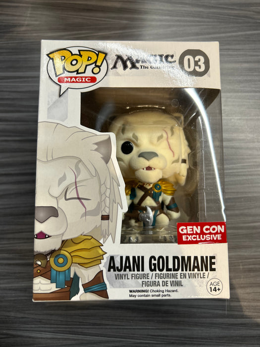 Funko POP! Magic: Magic The Gathering - Ajani Goldmane (Gen Con)(Damaged Box)[B] #03