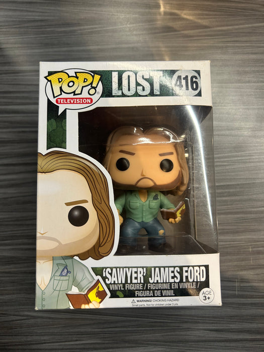 Funko POP! Television: Lost - "Sawyer" James Ford (Damaged Box) #416