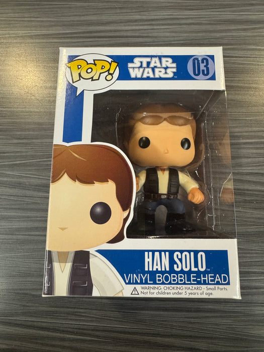 Funko POP! Star Wars: Han Solo [Blue Box](Damaged Box)[B] #03