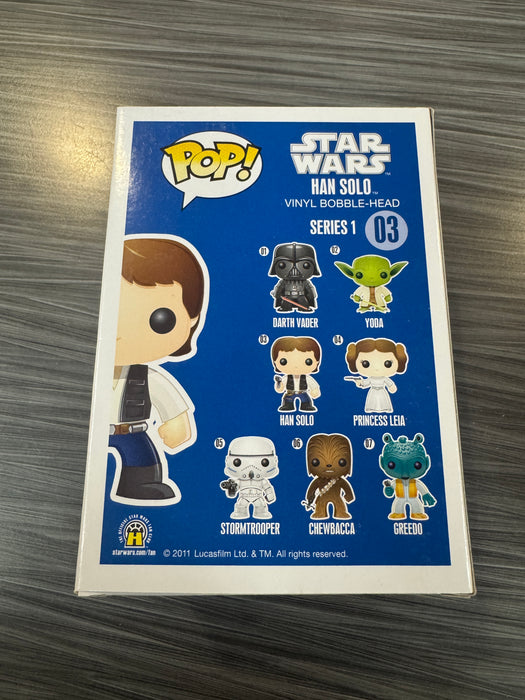 Funko POP! Star Wars: Han Solo [Blue Box](Damaged Box)[B] #03