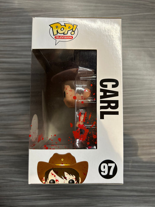Funko POP! Television: The Walking Dead - Carl [Bloody](7-11)(Damaged Box) #97