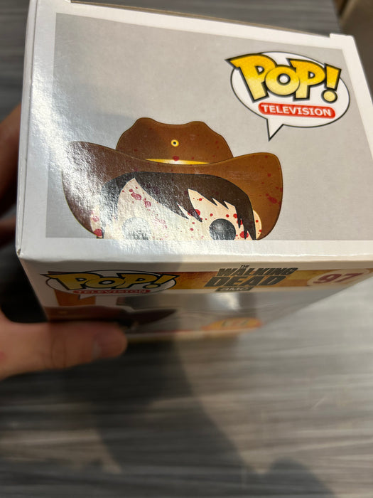 Funko POP! Television: The Walking Dead - Carl [Bloody](7-11)(Damaged Box) #97