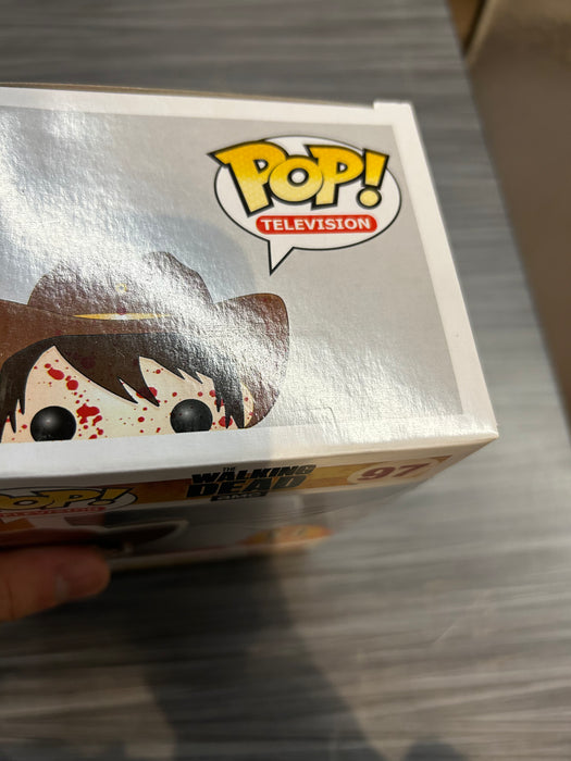 Funko POP! Television: The Walking Dead - Carl [Bloody](7-11)(Damaged Box) #97