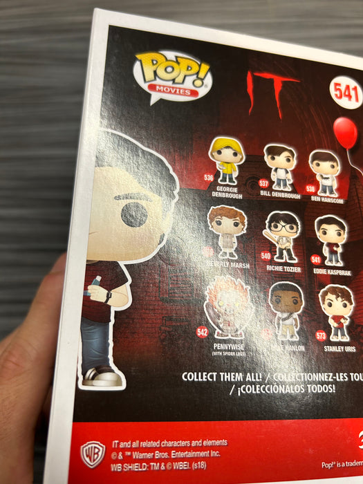 Funko POP! Movies: IT - Eddie Kaspbrak (Damaged Box) #541