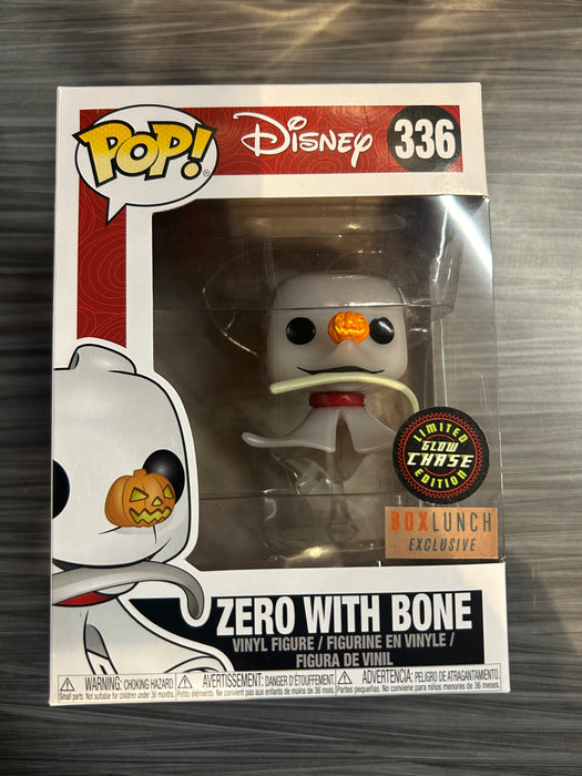 Funko POP! Disney: Zero w/ Bone (CHASE)(BoxLunch)(Damaged Box)[A] #336