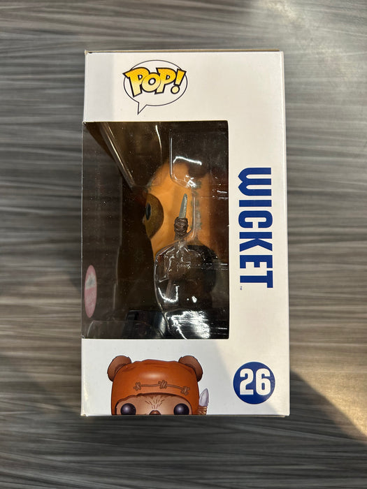 Funko POP! Star Wars: Wicket (Fugitive Toys)(Damaged Box) #26