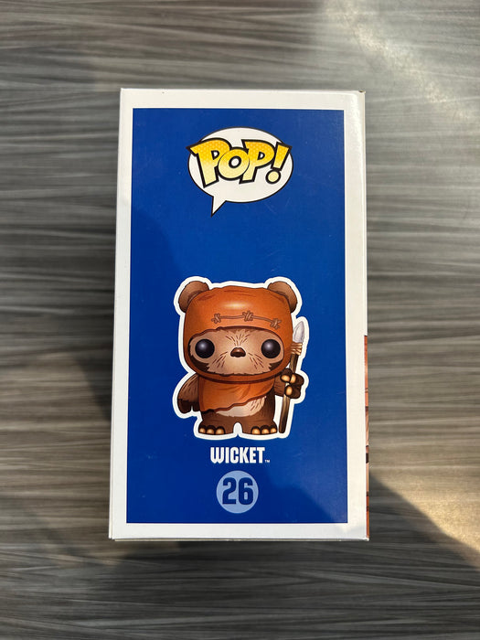 Funko POP! Star Wars: Wicket (Fugitive Toys)(Damaged Box) #26
