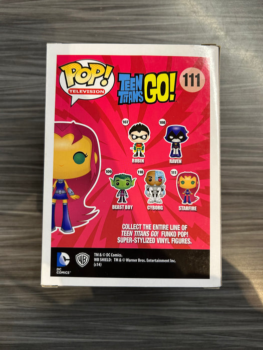 Funko POP! Television: Teen Titans Go - Starfire (Damaged Box) #111