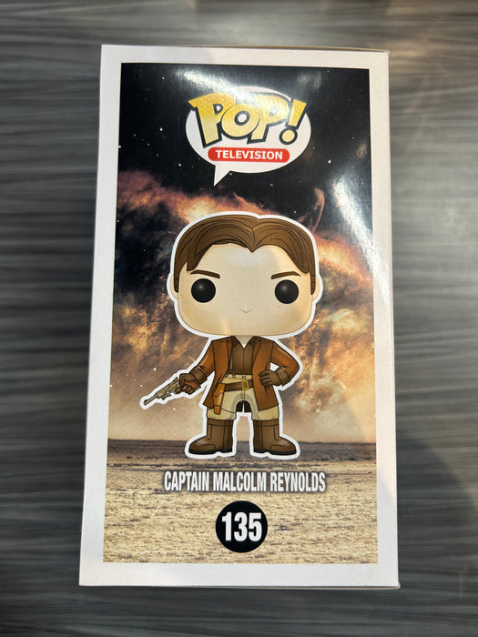Funko POP! Television: Firefly - Captain Malcolm Reynolds (Damaged Box)  #135