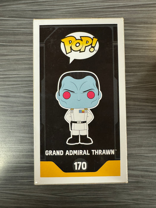 Funko POP! Star Wars Rebels: Grand Admiral Thrawn (2017 Galactic Convention)(Star Wars 40)(Damaged Box) #170