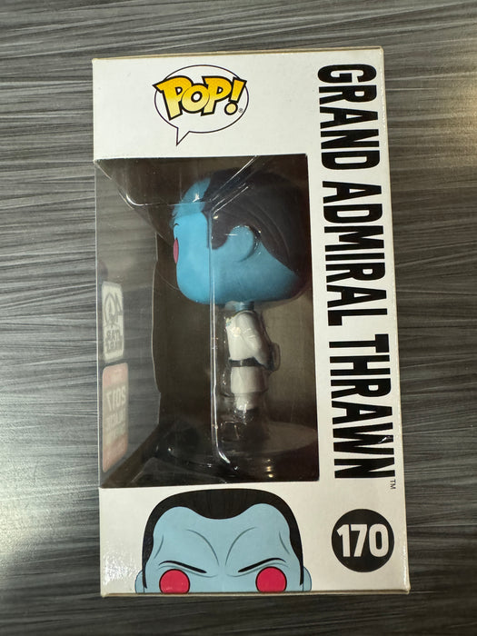 Funko POP! Star Wars Rebels: Grand Admiral Thrawn (2017 Galactic Convention)(Star Wars 40)(Damaged Box) #170