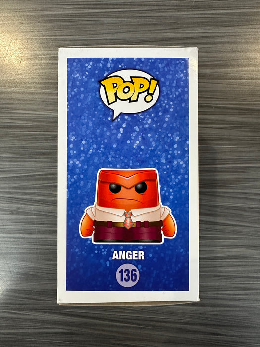 Funko POP! Disney: Inside Out - Anger (Damaged Box) #136