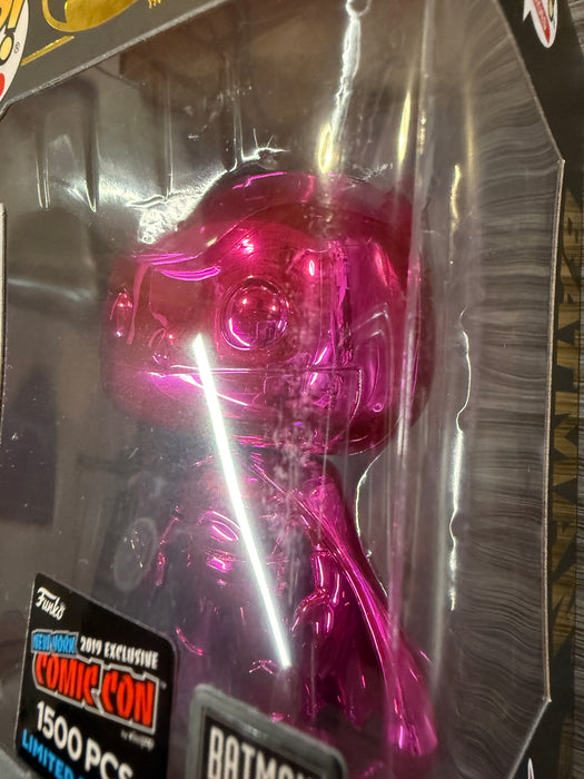 Funko POP! Heroes: Batman [Pink] Chrome (2019 NYCC/1500 PCS) #144