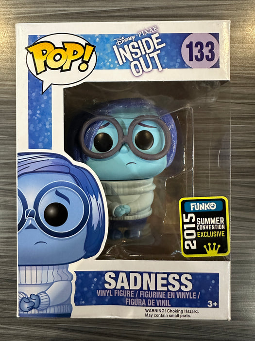 Funko POP! Disney: Inside Out - Sadness (2015 Summer Convention)(Damaged Box)[A] #133
