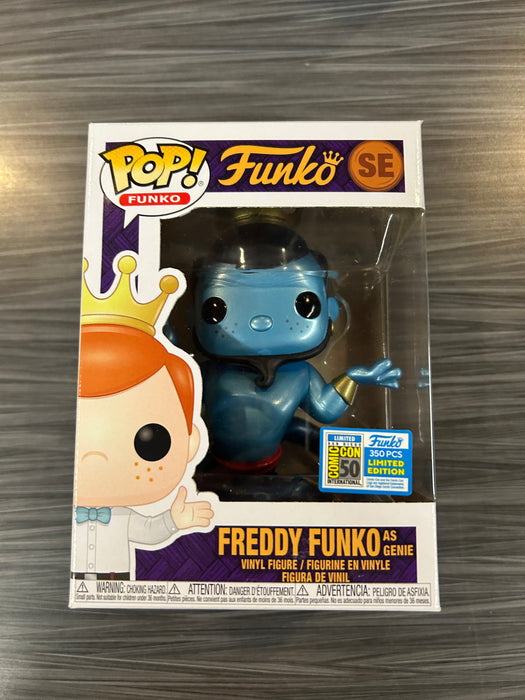 Funko POP! Freddy Funko As Genie [Metallic](2019 SDCC)(350 PCS)(Damaged Box) #SE