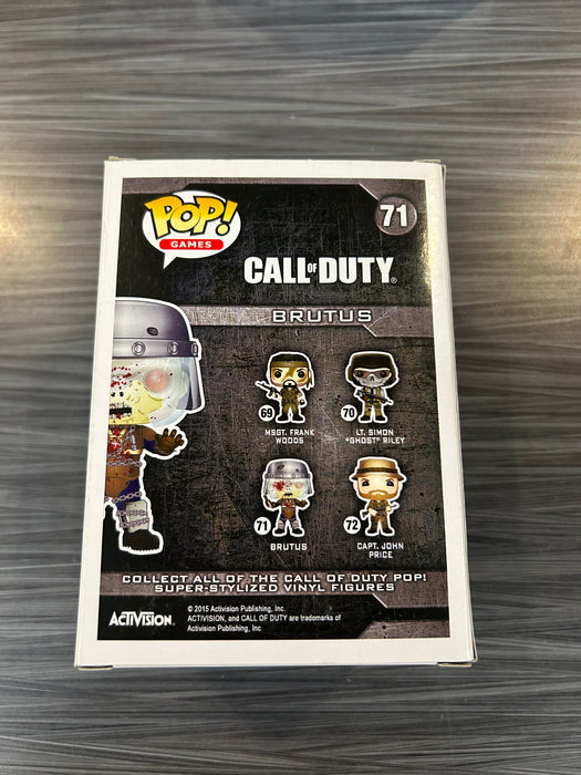 Funko POP! Games: Call Of Duty - Brutus (GameStop)(Damaged Box) #71