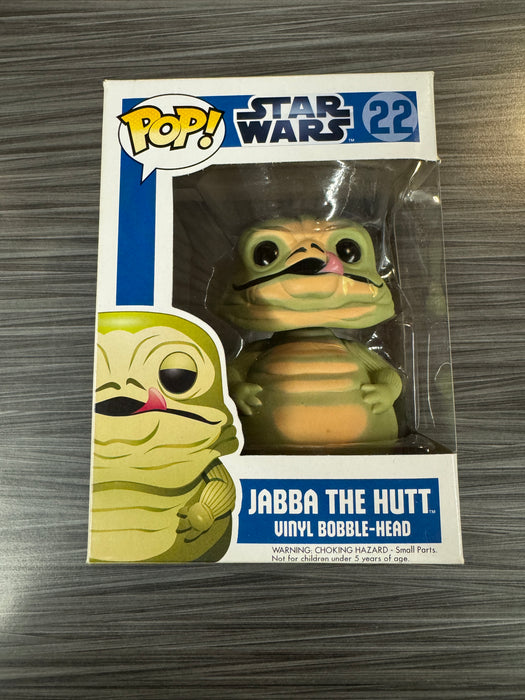 Funko POP! Star Wars: Jabba The Hutt [Large Font/First Release] (Damaged Box) [C] #22