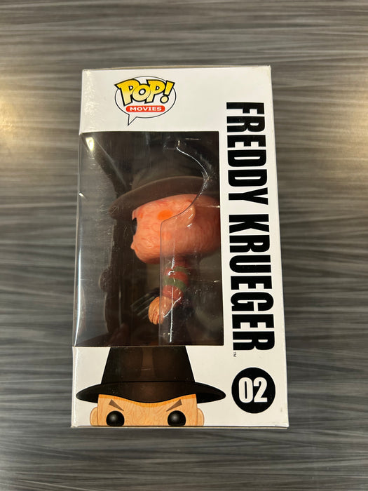 Funko POP! Movies: A Nightmare On Elm Street - Freddy Krueger [1 Warning](GiTD)(CHASE)(Damaged Box) #02