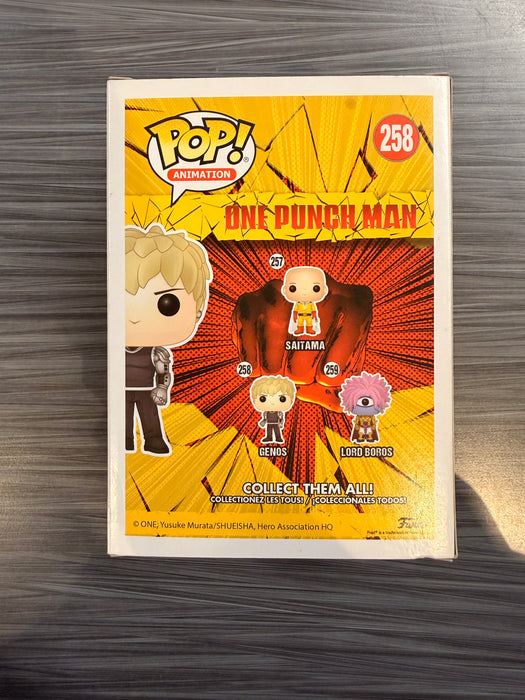 Funko POP! Animation: One Punch Man - Genos (Damaged Box) [C] #258