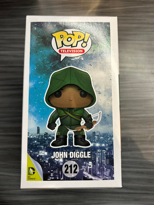 Funko POP! Television: Arrow - John Diggle (FugitiveToys)(Damaged Box)[B] #212